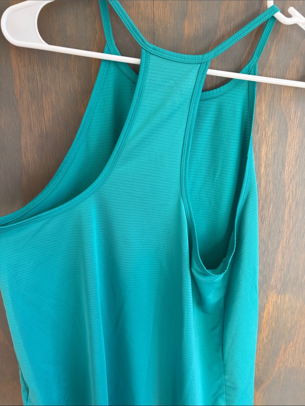 Old Navy Teal High-Neck Racerback Tank - Picture 5 of 8